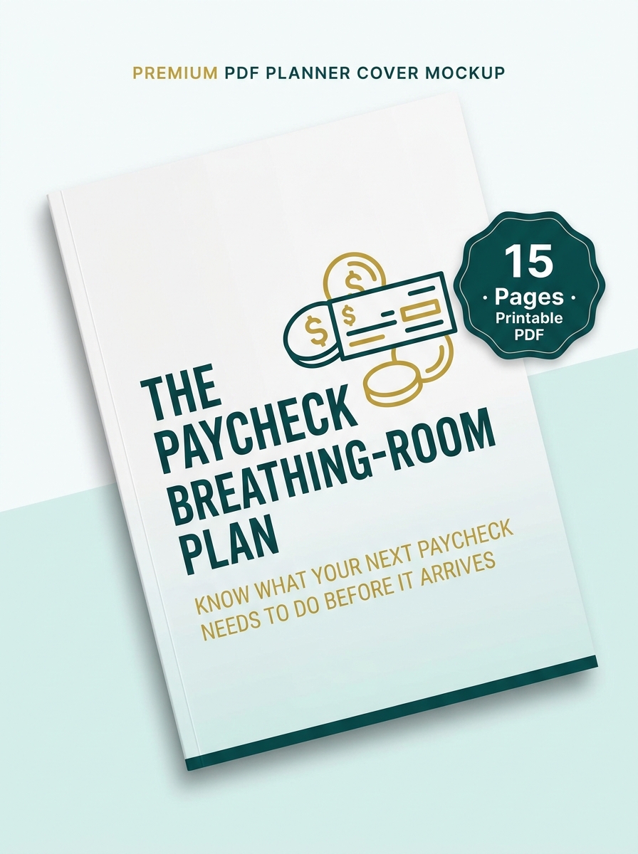 The Paycheck Breathing-Room Plan — PDF cover